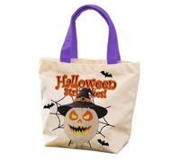 SYJYM - Sacchetto regalo in tela con elementi horror di Halloween, per asilo, feste, caramelle, idea regalo