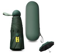 Sykrawki Ombrello da Viaggio Pieghevole 8 Ossa Portatile Protezione UV Antivento Piccole Dimensioni - Copertura a Capsula