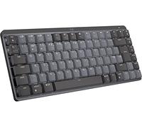 Logitech Tastiera wireless MX Mechanical Mini in grafite, Inglese Internazionale (QWERTY)
