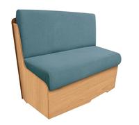 SYLC 2 Pezzi Copricuscini Per Tavolo Da Pranzo for Camper Jacquard, Fodere Per Cuscini Per Dinette Per RV Auto Panchina Coprisedia for Divano (Blue,Set of 1)