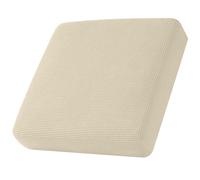 SYLC Copriseduta Divano Antiscivolo, Elasticizzato Copricuscino in Jacquard, copridivano per Carovana Protezione Fodera per Cuscino (Beige,Universal Cushion)