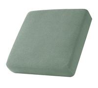 SYLC Copriseduta Divano Antiscivolo, Elasticizzato Copricuscino in Jacquard, copridivano per Carovana Protezione Fodera per Cuscino (Light green,Large 1-Seater)