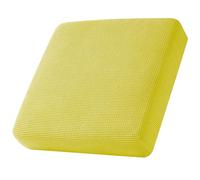 SYLC Copriseduta Divano Antiscivolo, Elasticizzato Copricuscino in Jacquard, copridivano per Carovana Protezione Fodera per Cuscino (Yellow,Extra Small 1-Seater)