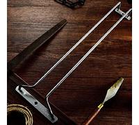 SYLJ Porta Bicchieri Vino Sospeso, Porta Calici Sottopensile, Portabicchieri da Vino per Bicchieri da Vino Appesi, Lunghezza: 18-60 cm (Size : 60x11.5cm(23.6x4.5in))