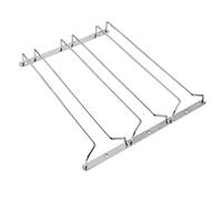 SYLJ Supporto Porta Bicchieri Vino, Portabicchieri in Acciaio Inox, Porta Bicchieri Sospeso,con Viti, Under Cabinet Calici Porta Bicchiere da Vino (Size : 35x33.5cm(13.8x13.2in))