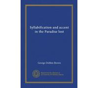 Syllabification and accent in the Paradise lost