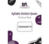 Syllable Division Queen Practice Book: Consonant-le