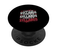 Syllabus Always Was Still Is Always Will Be -- PopSockets PopGrip Adesivo