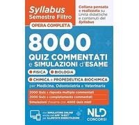 Syllabus semestre filtro medicina 2025. 8000 Quiz, commentati e n