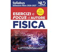 Syllabus semestre filtro medicina esercizi e focus d'autore di fisica 2026. Con