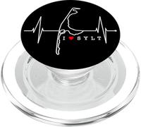 Sylt Skyline Battito del Cuore Mare Nord Germania Amo Sylt PopSockets PopGrip per MagSafe