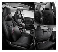 SYLTER Copri Sedili Auto Coprisedili Coprisedile Auto In Pelle Personalizzato 5 Posti Accessori Per Mercedes Per Benz Per Una 160 A180 A260 A200 W176 W177 Cuscino(BLACK LUX)