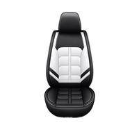 SYLTER Copri Sedili Auto Coprisedili Coprisedile Per Auto In Pelle Per Modelli Universali Per Tutte Le Stagioni Da 5 Passeggeri, Compatibile Con La Maggior Parte Dei Coprisedili Per(BIANCO)