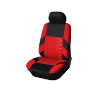 SYLTER Copri Sedili Auto Coprisedili Coprisedili Per Auto Traspiranti Set Completo Per Jetta 5 Universale Per Protezione Per Seggiolino Con Panca Divisa Anteriore/posteriore(Only 1 red seat)