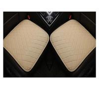 SYLTER Copri Sedili Auto Coprisedili Solo Copertura Seggiolino Auto Anteriore Automatica Per Ford Per Fiesta Per Ranger Per Fusion Per Focus 2 Mk2 Per Mondeo Mk3 Mk4 Per Kuga(A Style Beige)