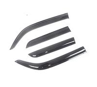 SYLTER Deflettori Aria per Auto per Jeep per Commander per Renegade per Patriot Auto Finestrini Laterali Deflettori del Visiere Parapioggia Nero Porta Visiera Vent Ombra(2006-2010)