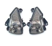 SYLTER Faro Moto Moto Indicatore Direzione Segnale Winker per Kawasaki per Ninja 400 650 ER6N ER6F ER6R ER 6N 6F 6R ER-4F 2009-2011 Faro LED Moto(Nero)