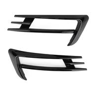 SYLTER Griglia Paraurti 2PCS Nero Anteriore della Luce di Nebbia Lampada Sopracciglio Copertura Trim per Golf 7 per MK7 2014 2015 2016 2017 Accessori Auto Ricambi Griglia Anteriore Dell'Auto