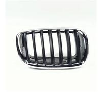 SYLTER Griglia Paraurti per BMW per X5 E70 Auto Anteriore Griglia Cromata Griglia del Radiatore 2006 2007 2008 2009 2010 2011 2012 2013 51137157687 51137157688 Griglia Anteriore Dell'Auto(Black Left)