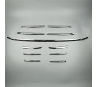 SYLTER Griglia Paraurti per Q3 2016-2017 Auto Anteriore Centro Paraurti Griglia Griglia Copertura Decorativa Trim Strisce Accessori Esterni ABS Cromato Adesivo Griglia Anteriore Dell'Auto