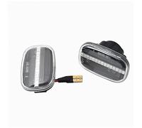 SYLTER Led Indicatori Direzione 1Pair Car Side Marker Lamp LED Smoke Indicatore Di Direzione Per Lexus RX XU1 1997-2002(Dynamic white shell)