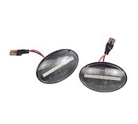 SYLTER Led Indicatori Direzione Indicatore Direzione Dinamico A Led Per Auto Per Opel Per Corsa C Per Combo B Per Meriva A Per Sintra Per Vita Laterale Luci Parafango Lampeggiante(Crystal Type)