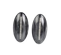 SYLTER Led Indicatori Direzione Indicatore Laterale Dinamico Auto A LED Una Coppia Per Opel Per Vauxhall Per Agila Mk2 Di Direzione Luce Acqua Corrente Lampeggiante(Dynamic Crystal)