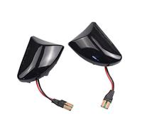 SYLTER Led Indicatori Direzione LED Dynamic Car Blinker Side Mirror Marker Indicatori Di Direzione Lampada Accessori Per BENZ Per Smart Fortwo 451 MK1 MKII(Fullstar Black)