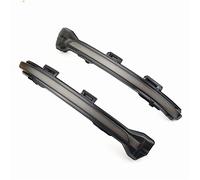 SYLTER Led Indicatori Direzione LED Specchio Laterale Sequenziale Lampeggiante Luce Dinamica Segnale Girata Per Golf 7 VII MK7 .5 Per Touran Per Jetta A7 GLI(Smoked Black set2)