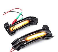 SYLTER Led Indicatori Direzione Per Ford La Messa A per Fuoco 4 MK4 2019 2020 Specchietto Retrovisore Indicatore Di Direzione Ripetitore Laterale Lampada Facelift Auto Assessories(Left drive Y)