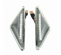 SYLTER Led Indicatori Direzione Per Ford Per La Messa A Fuoco MK1 Accessori LED Per Mondeo 2000-2006 HA CONDOTTO LA Luce Indicatore Laterale Segnale Girata Lampada Auto Blinker 2 PZ(Dynamic Crystal)