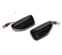 SYLTER Led Indicatori Direzione Per Per Sandero Per Stepway Per Duster LED Dynamic Car Blinker Indicatore Laterale Di Direzione Accessori Per Lampade(Dynamic Black)