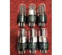 Sylvania 6SN7 6sn7gt 5692 Bad Boys 3 fori piastra nera nos coppia super rara