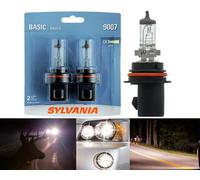 Sylvania Basic 9007 HB5 65/55W Due Lampadine Faro Fendinebbia Plug Play DOT