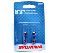 Sylvania Basic DE3175 30Mm 10W Due Lampadine Luci Di Ricambio Per Il Bagagliaio