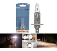 Sylvania Basic H1 55W Uno Lampadina Alogena Testa Luce IN Curva Ricambio Lampada
