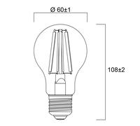 Sylvania E27 LED filamenti 4W 2.700K 840 lm Sylvania