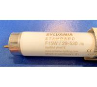 SYLVANIA F15W/29-530 Lampada Fluorescente 438 x 26mm Caldo Bianco Made Germania [EEK: G]