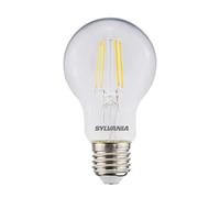 SYLVANIA GLS - Lampadine LED trasparenti, E27, 4 W, 470 lumen, equivalenti a 40 W, luce bianca calda 2700 K, confezione da 4