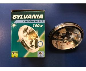 Sylvania Halogen Riflettore Sa 111 100W G53 12V Bianco Caldo Fl 24° Dimmerabile