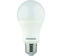 SYLVANIA Lampadina a LED, attacco E27, 1521 lumen, bianco freddo (4000 Kelvin), potenza 13 Watt, durata 15000h, diametro 60 mm, lunghezza 108 mm, bulbo bianco, confezione da 1