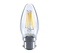 Sylvania Lampadina LED candela B22 4,5W 827 trasparente Sylvania