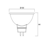Sylvania Lampadina LED SUPERIA RETRO GU5.3 MR16 5 W 865 480 lm dimmerabile Sylvania