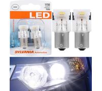 Sylvania Premium Luce LED 1156 Bianco 6000K Due Lampadine Anteriore Giro Segnale