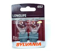 Sylvania LongLife 4157 3157 28.5W Due Lampadine Anteriore Giro Signal Ricambio