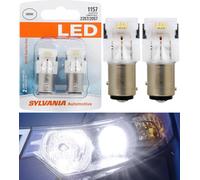 Sylvania Premium Luce LED 1157 Bianco 6000K Due Lampadine DRL Diurna Ricambio