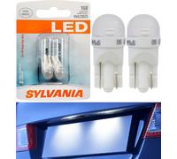 Sylvania Luce LED 168 T10 Bianco Due Lampadine Interno Passo Porta Ricambio