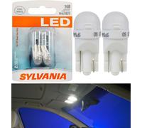 Sylvania Luce LED 168 T10 Bianco Due Lampadine Interno Passo Porta Ricambio