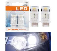 Sylvania Luce LED 3157 Bianco 6000K Due Lampadine Retro Giro Signal Ricambio OE