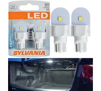 Sylvania Luce Lampadina LED 921 Bianco 6000K Due lampadine Ricambio Interno Cupola